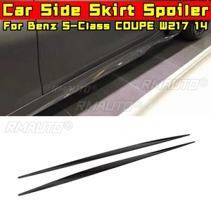 Alerón Lateral de Fibra de Carbono Real para Mercedes Benz Clase S COUPE W217 S63 2014, Divisor de Faldones Laterales, Accesorios para Automóviles - Product Image 2