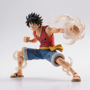 Tokoh aksi Anime Luffy, mainan koleksi Dekorasi Model PVC