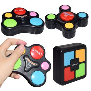Máquina de Juego de Memoria para Niños con Luces LED y Efectos de Sonido, Juguete Interactivo Multijugador para Entrenar la Coordinación Mano-Ojo - Product Image 1