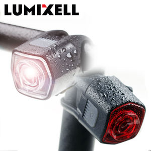 Vente en gros de feux arrière de vélo LED rechargeables par USB-C, portables, étanches IPX4, en ABS, pour la conduite nocturne - Product Image 3