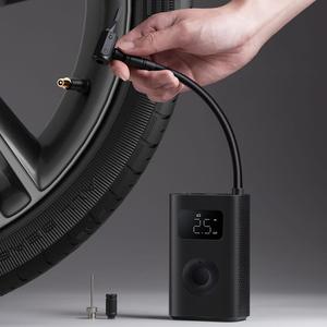 Mini Portable Tire Inflator Digital Display 12V Lithium <b>Battery</b> Single Cylinder Car Air <b>Pump</b> - Product Image 2