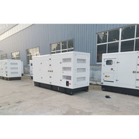 Generador Diésel/Central Eléctrica Cummins de 20, 30, 50, 80, 90, 100, 120, 125, 130, 135 kW/kVA, Silencioso, de Bastidor Abierto, para Venta Industrial