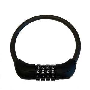 Mini candado de <span class=keywords><strong>Cable</strong></span> de acero con combinación de 4 dígitos, contraseña de alta seguridad, candado de bicicleta de ciclismo, candado de bicicleta para motocicleta y hogar - Product Image 5