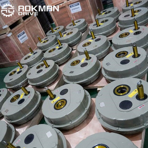 Reductor de velocidad de eje ATA con caja de engranajes helicoidales de alta eficiencia para transmisión de torque en sistemas de cintas transportadoras - Product Image 2