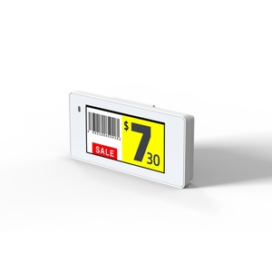 Étiquette de prix numérique électronique TOCVUE SLIM-213BWRY 2,13 pouces BWRY 4 couleurs, étiquette de prix numérique E-Ink pour la vente au détail, les supermarchés et les épiceries - Product Image 2