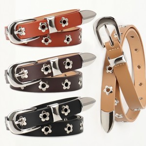 <span class=keywords><strong>Ceinture</strong></span> en cuir pour femmes, pour jeans, robes, pantalons, <span class=keywords><strong>ceinture</strong></span> de taille décontractée à la mode pour femmes avec boucle <span class=keywords><strong>argentée</strong></span> - Product Image 1