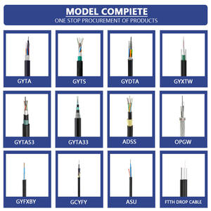 Cabo de Fibra Óptica Externo Aoptke Preço de Fábrica 4-288 Fios FTTH Cabo Drop Monomodo G652D ADSS ASU GYXTW GYTA/<span class=keywords><strong>TS</strong></span> Cabo Armado - Product Image 3
