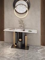Meilleure Table Console Moderne en Métal pour Salon, Chambre et Bar à la Maison
