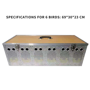Jaula de Transporte Sostenible para Palomas de Competición, Caja de Transporte para Aves, Jaula de Cría de Palomas - Product Image 4