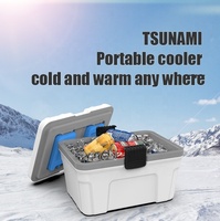Mini glacière rigide blanche Tsunami Factory 12L pour le stockage médical et les petits objets