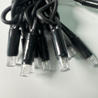IP65 étanche LED rideau lumière 2*3m 300LED extérieur fée LED mur lumière détachable ligne en caoutchouc