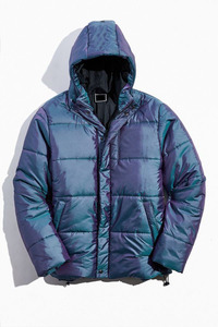 Logotipo <span class=keywords><strong>de</strong></span> ropa personalizado Moda para <span class=keywords><strong>hombre</strong></span> Iridiscente Puffer <span class=keywords><strong>Parka</strong></span> Invierno Abajo Chaquetas <span class=keywords><strong>Abrigos</strong></span> - Product Image 6