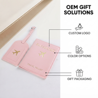 Portefeuille en céramique pour passeport et organiseur de documents avec étiquette de bagage pour la vente au détail, les articles promotionnels et les programmes cadeaux