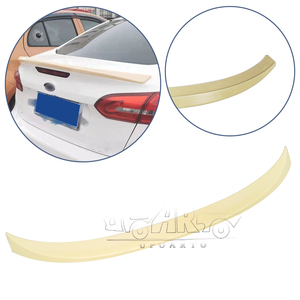 Kit carrosserie intégré pour l'industrie et le commerce, aileron arrière en fibre de carbone ABS pour Ford Focus MK3.5 berline 2015 2016 2017 2018 - Product Image 1