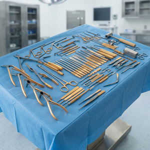 Ensemble d'instruments de chirurgie plastique professionnels en acier inoxydable, certifiés CE Classe I, garantie de 2 ans pour la chirurgie générale - Product Image 3