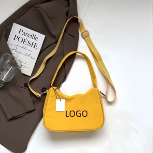 Nuova Borsa a Tracolla/Spalla AIL Personalizzata per Donne, Alla Moda, Leggera, Grande Capacità, in Nylon, con Cerniera, Due Cinghie, Resistente all'Acqua - Product Image 3