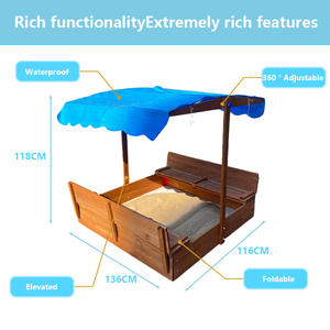 <span class=keywords><strong>Bac</strong></span> <span class=keywords><strong>à</strong></span> <span class=keywords><strong>sable</strong></span> en bois massif pour intérieur et extérieur, jouets unisexes, <span class=keywords><strong>piscine</strong></span> avec clôture de <span class=keywords><strong>sable</strong></span> pour bébé, vente directe - Product Image 3