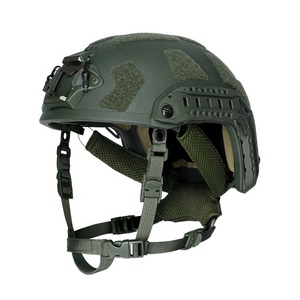 <span class=keywords><strong>Casque</strong></span> de sécurité léger tactique à 4 points de suspension en aramide/kevlar à fentes, modèle FAST SF High Cut de l'usine REVIXUN - Product Image 1