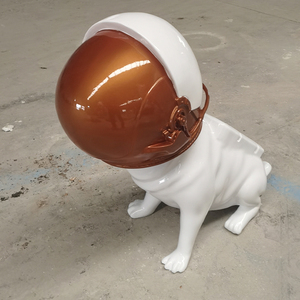 Statua a grandezza naturale dell'astronauta della vetroresina della resina della decorazione del planetario per l'ornamento del salone - Product Image 4