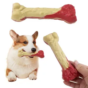 制造商定制吱吱牙清洁宠物咀嚼玩具狗骨磨牙棒咀嚼耐用狗宠物咀嚼玩具