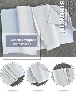 Carta da Giornale Bianca di Alta Qualità 40-50g, Rotoli o Fogli Non Stampati Formato <span class=keywords><strong>A4</strong></span>/A3, Vendita all'Ingrosso - Product Image 6