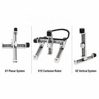 Mini Brazo Robótico Industrial, Manipulador con Plataforma XY de 2 Ejes, Sistema de Pórtico Lineal con Motor y Rodamientos para Máquina de Moldeo por Inyección