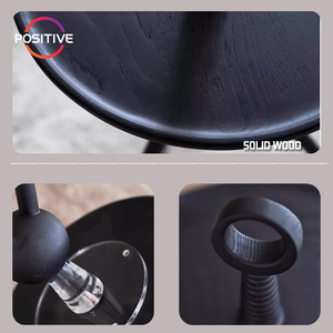<span class=keywords><strong>Mesa</strong></span> de esquina de estilo antiguo de estilo moderno, estilo de diseñador, minimalismo, <span class=keywords><strong>mesa</strong></span> auxiliar de madera maciza acrílica redonda <span class=keywords><strong>Individual</strong></span>, - Product Image 3