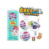 Set de Juguetes de Mini Refrigerador ZURU para Niños, Caja Sorpresa Coleccionable con Temática de Comida