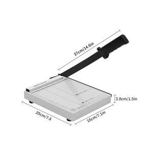 Heavy Duty A5 Guillotine <strong>Paper</strong> <strong>Cutter</strong> Manual Precision Trimmer for Cardstock Photos Safe and Secure with Safety Guard - Product Image 2
