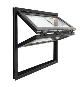 Cửa sổ nhôm tráng men đôi cửa gấp phong cách mở cách âm dọc màn hình thép không gỉ lưới Philippines Bồ Đào Nha - Product Image 1