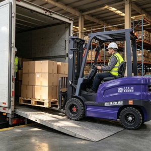 ISO OEM Factory for Indoor Outdoor <strong>Warehouse</strong> Pallet Stacking Loading Unloading 2 3 Ton 4M 5M 6M Lifting Height Electric Forklift - Product Image 1