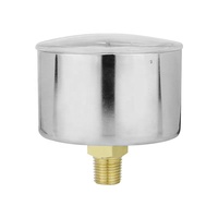 Petit manomètre 60mm personnalisé unité de mesure de pression de gaz naturel Zg1/4 manomètre connecté à l'arrière manomètre haute pression
