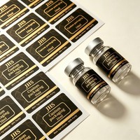 Étiquettes personnalisées en gros pour flacons en verre de 2 ml, 3 ml, 5 ml, 10 ml, étiquettes pour peptides et boîtes d'emballage pour peptides