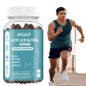 Gomitas de Bacterias Lácticas de Marca Privada OEM ASAP, Probióticos que Promueven la Digestión Intestinal, Gomitas de Bacterias Lácticas - Product Image 1