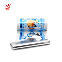 Emballage de Popsicle Rouleau en plastique laminé d'emballage alimentaire pour barre de crème glacée PET PE Opp AL VMCPP pour biscuits nouilles chocolats