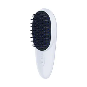 Electric Hair Growth Brush Multi-functional Vibration Anti-hair Loss Red Light Blue Light Therapy Hair Head Massage Comb