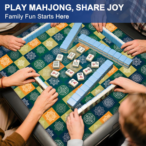 <span class=keywords><strong>Tapis</strong></span> <span class=keywords><strong>de</strong></span> Mahjong en tissu caoutchouté antidérapant, adapté au Mahjong, au poker et aux <span class=keywords><strong>jeux</strong></span> <span class=keywords><strong>de</strong></span> société - Product Image 2