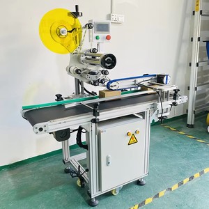 Machine d'étiquetage automatique pour cartes en papier, machine d'étiquetage de boîtes, machine d'étiquetage automatique du dessus pour cartons/sacs/cartes - Product Image 5