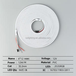 Cuerda de neón Rgbic Dream Rgb <span class=keywords><strong>Neon</strong></span> Rgb Ic <span class=keywords><strong>Multicolor</strong></span> Dmx Luces direccionables Cinta <span class=keywords><strong>Tira</strong></span> <span class=keywords><strong>Led</strong></span> <span class=keywords><strong>Neon</strong></span> Mangueira IC Luz Luce Fita Cinta - Product Image 3