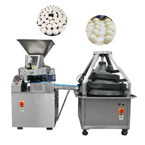 HNOC Wholesale High Quality Semi Automatic Mini 800g Tray Round Dough Ball Divider Rounder Press Machine