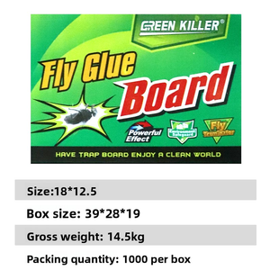 Trampa para Moscas Verdes <span class=keywords><strong>de</strong></span> Fácil Uso, 20 Piezas/Bolsa OPP, con Adhesivo Superfuerte para Oficinas y Hospitales - Product Image 2