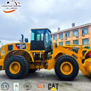 รถตักล้อยางมือสอง Cat 966H สภาพดีเยี่ยม ราคาคุ้มค่า รุ่นยอดนิยมด้วยความเชื่อถือได้สูงและมูลค่าการขายต่อในอนาคตที่แข็งแกร่ง - Product Image 1