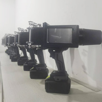 Impresora de Inyección de Tinta Manual Portátil para Caracteres Grandes, DOD 40 Puntos, para Tubos/Papel Tapiz, 1 Año de Garantía
