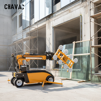 Nouvelle chariot élévateur pneumatique à vide de 300 kg pour verre, marbre, carrelage, granit avec ventouses puissantes, télécommande, garantie 1 an