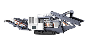 Broyeur de pierre portatif de chenille pour le grand concassage pour l'utilisation mobile de carrière avec des composants de PLC d'engrenage de moteur de noyau - Product Image 4