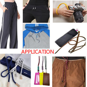 Embouts de cordons en plastique ABS transparent noir avec embout sans nickel pour cordon de sweat-shirt, accessoires de vêtements - Product Image 6