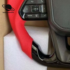 Volante Negro Piano para <span class=keywords><strong>Lexus</strong></span> <span class=keywords><strong>500h</strong></span> LC 500 2016-2026, Mejora Interior, Volante Personalizado de Fibra de Carbono - Product Image 5