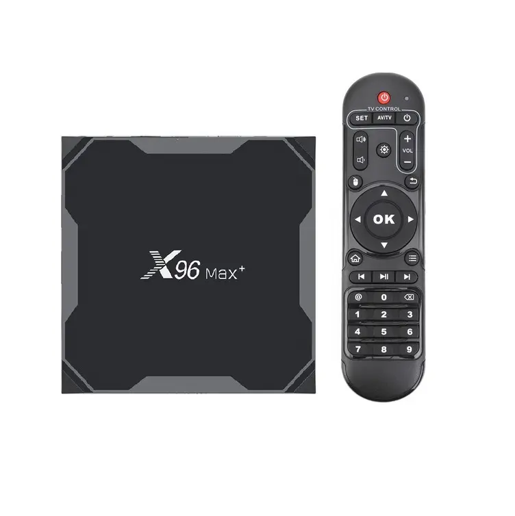 Bộ Giải Mã Truyền Hình Set-Top Iptv S905 X96 Max Plus, Bộ Giải Mã Tín Hiệu Truyền Hình Thông Minh Android 10.0