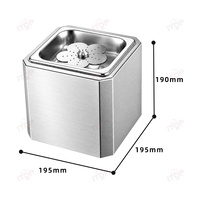 ITOP Professionnel Refroidisseur de Verres Instantané 6s CO2 en Acier Inoxydable pour Bar, Hôtel, Restaurant, Verres à Cocktail et à Vin