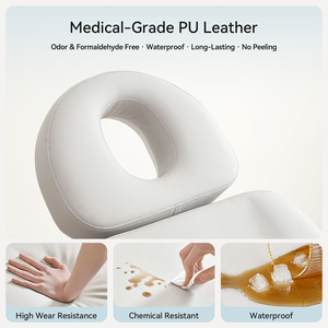 YINGPAI Cama Eléctrica Médica <span class=keywords><strong>y</strong></span> Estética <span class=keywords><strong>de</strong></span> 3 Motores, Mesa <span class=keywords><strong>de</strong></span> Tratamiento Facial <span class=keywords><strong>de</strong></span> Lujo, Camilla <span class=keywords><strong>de</strong></span> Masaje para Spa con Control por Pedal - Product Image 4